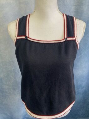 Christopher and Banks  Sleeveless sailor style top